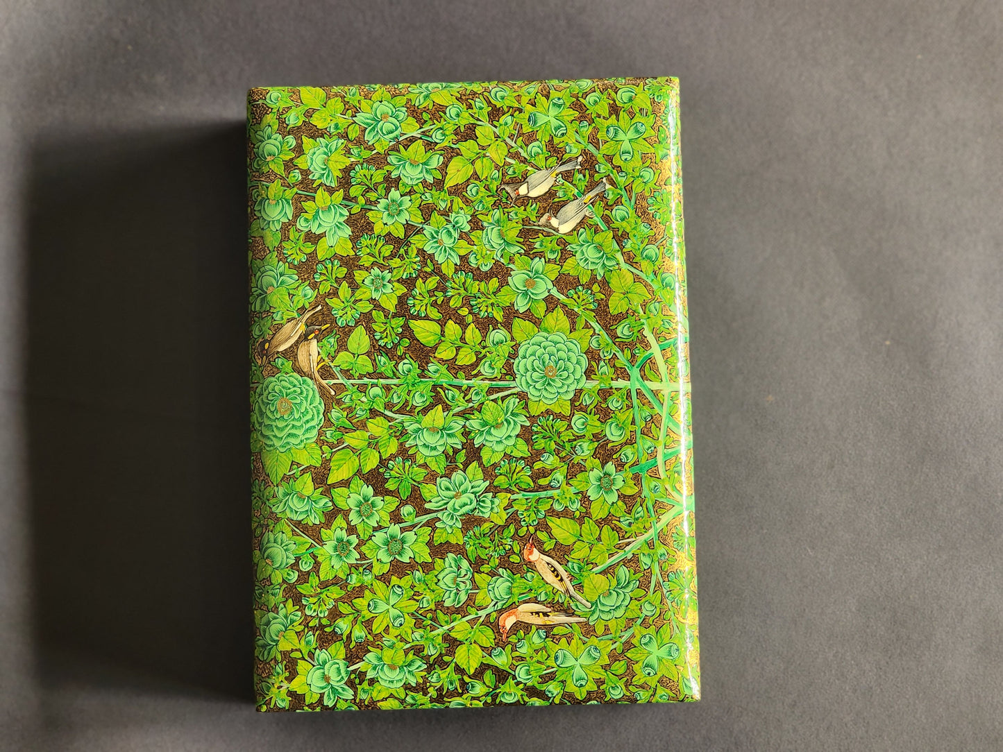 Green jewelry box: Bridesmaid gift for engagement rings and jewellery display-