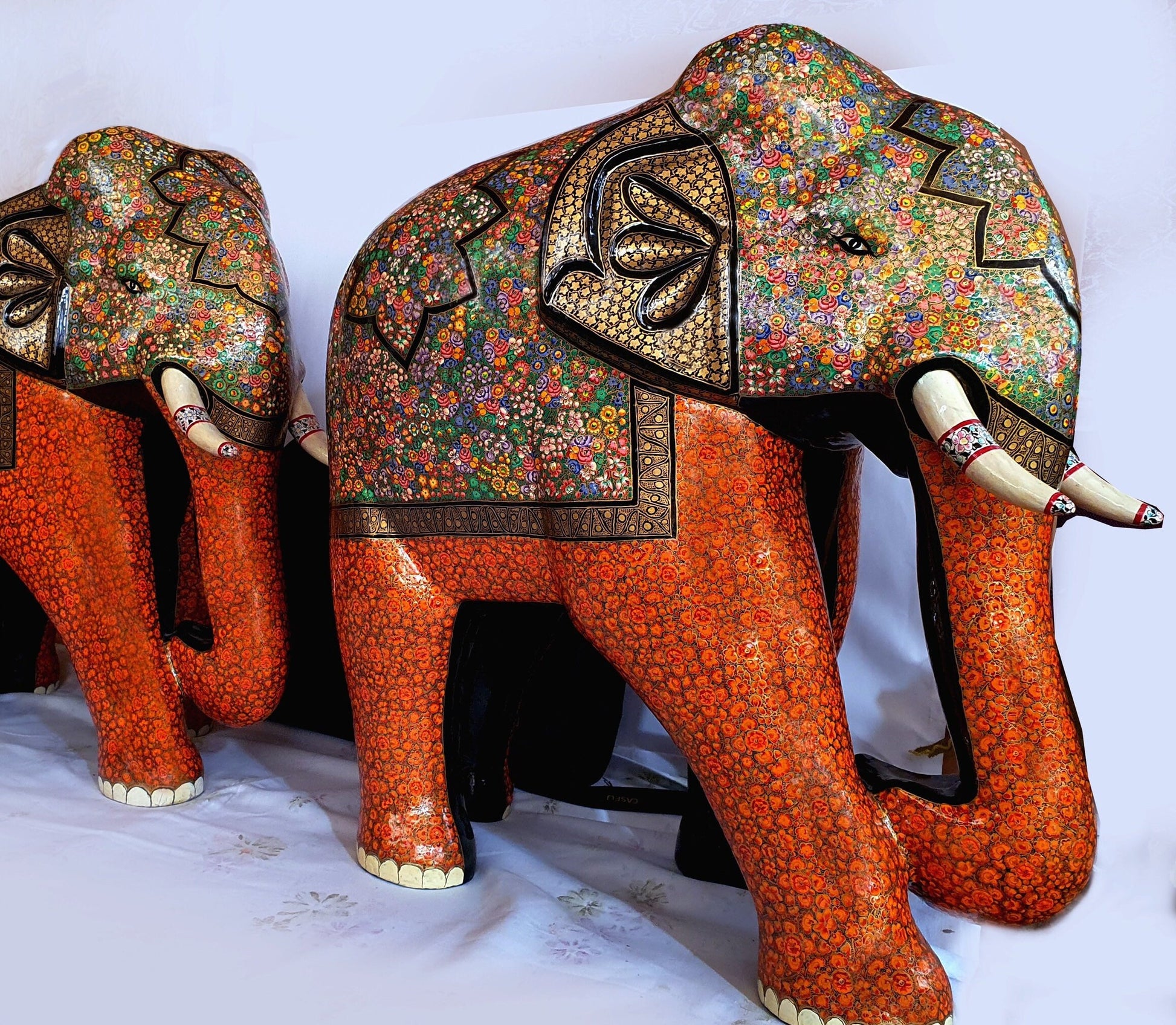 Elephant gift statue for anniversary: 20 inches plush elephant(* Sold as a single piece*)