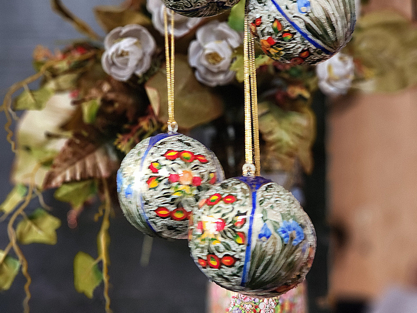 Handmade decor bridesmaid gifts hanging decorative balls-