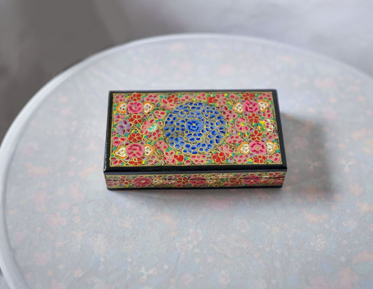 Eternal Blooms Floral Gift Box – Handcrafted Beauty from Kashmir, India