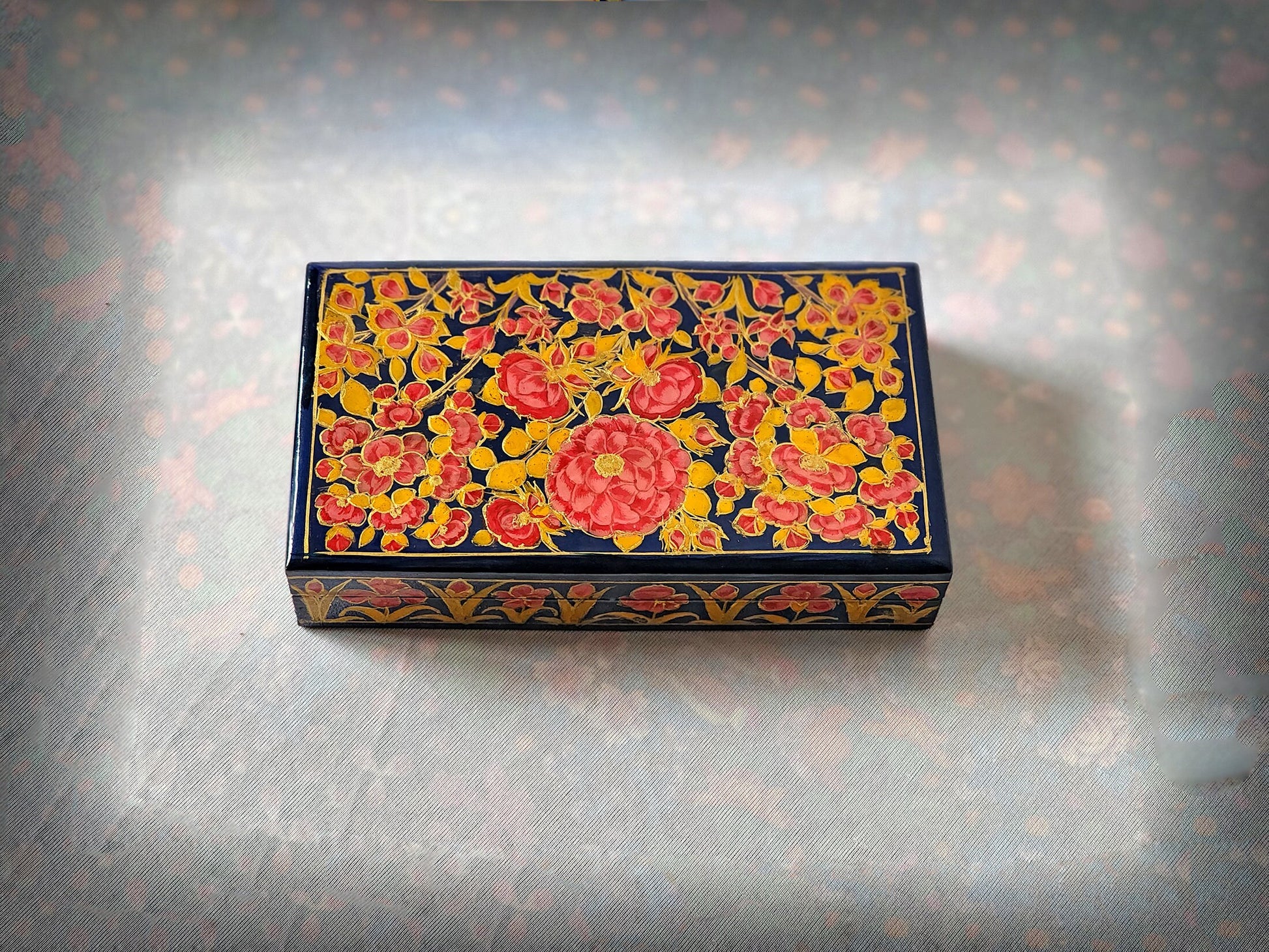 Exquisite Mystery Jewelry Box: A Timeless Treasure from Kashmir