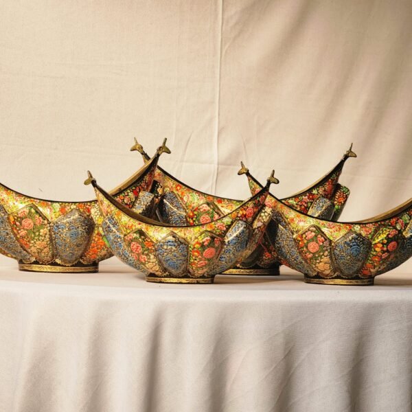 Decorative painted kitchen bowl