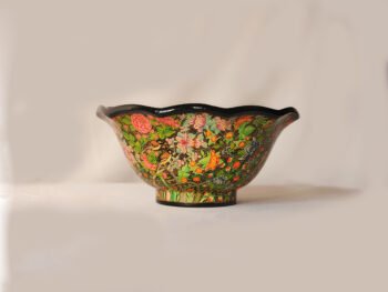 Kashmiri paper mache bowl