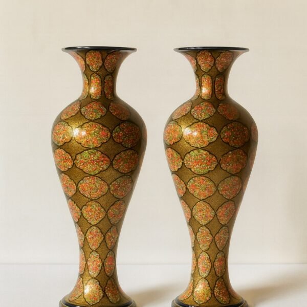 Eternal Blossoms Vase - Pair of Exquisite Tall Vases