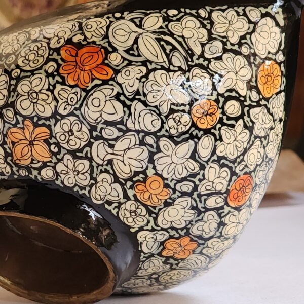 Floral Handmade Cool Artwork Ash Tray – Unique Gift for Him
