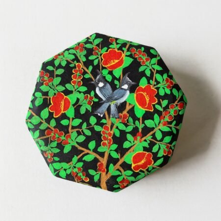 Exquisite Earring Storage Box - Handcrafted in Kashmir