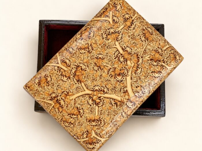 Engraved "Jewellery Presentation Box" - Handcrafted Anniversary Gift