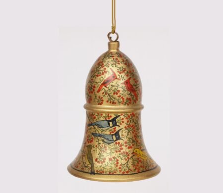 Exclusive Handcrafted Paper Mache Bells for Festive Decor