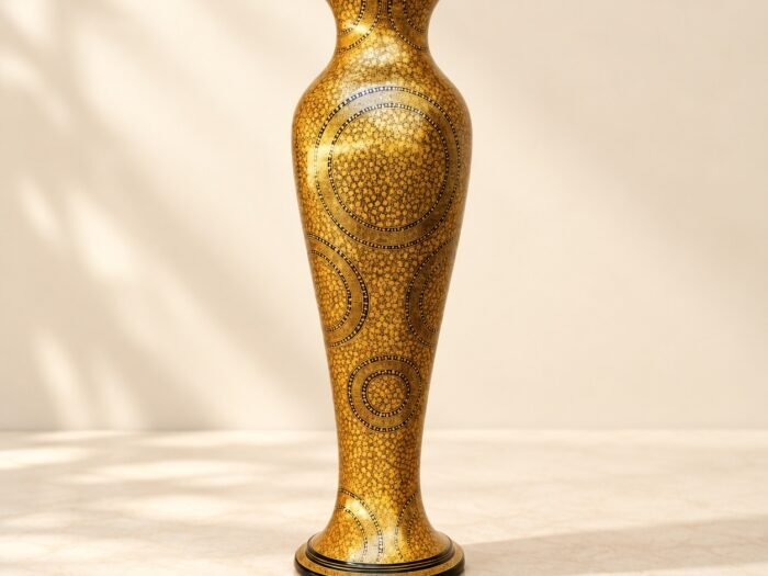 Cylinder Flower Vase – Kashmiri Handcrafted Decor
