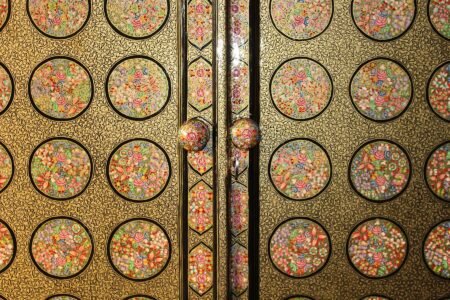 Handcrafted
Almira Cupboard - Wooden Almirah, Small Designed Wardrobe, Colorful Armoire,
Artwork Armoire, Wooden Closet, Papier Mâché