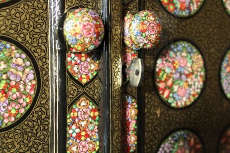 Handcrafted
Almira Cupboard - Wooden Almirah, Small Designed Wardrobe, Colorful Armoire,
Artwork Armoire, Wooden Closet, Papier Mâché