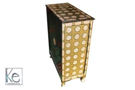 Handcrafted
Almira Cupboard - Wooden Almirah, Small Designed Wardrobe, Colorful Armoire,
Artwork Armoire, Wooden Closet, Papier Mâché
