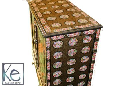 Handcrafted
Almira Cupboard - Wooden Almirah, Small Designed Wardrobe, Colorful Armoire,
Artwork Armoire, Wooden Closet, Papier Mâché