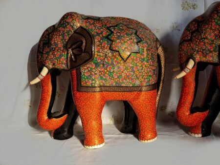 Aesthetic
room decor Elephant gift statue for anniversary: 20 inches plush elephant(*
Sold as a single piece*)