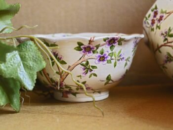 Paper mache bowl set of 3 kitchen decor new home gift-