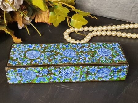 Paper
mache storage box jewellery pencil case
