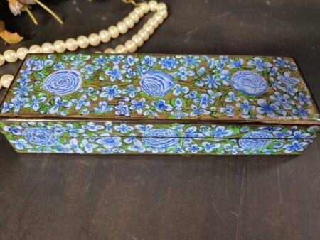 Paper
mache storage box jewellery pencil case