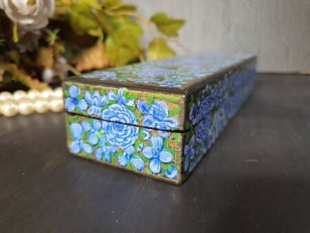 Paper
mache storage box jewellery pencil case