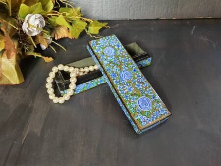 Paper
mache storage box jewellery pencil case