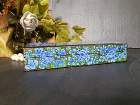 Paper
mache storage box jewellery pencil case