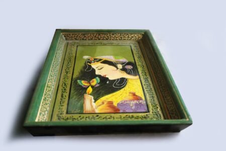 Mid
century Decorative tray 34 cm x 21 cm