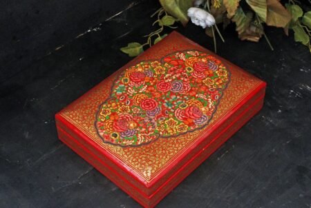 Red
Jewelry box for trinkets - wooden organiser personalized gifts-