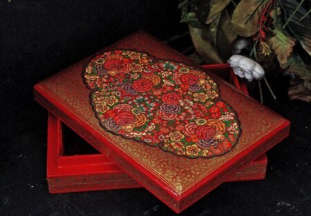 Red
Jewelry box for trinkets - wooden organiser personalized gifts-