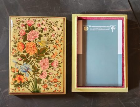 Jewelry
paper mache boxes painted in mid century modern yellow