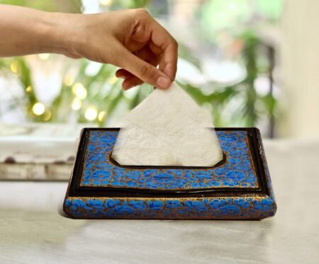 Kitchen
art decor napkin holder box painted tissue cover bathroom decoration-