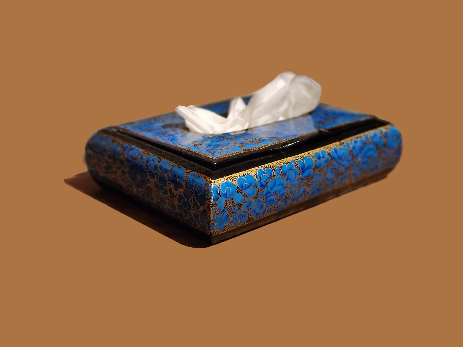 Kitchen
art decor napkin holder box painted tissue cover bathroom decoration-