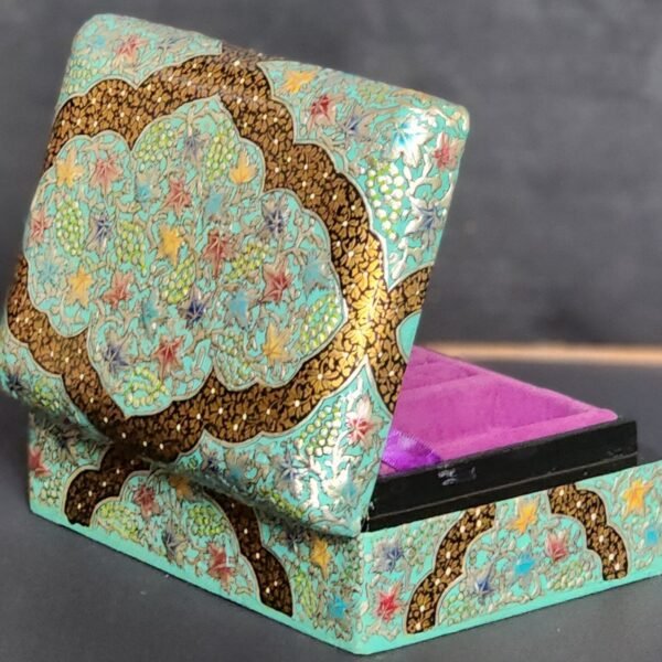 Silver Painted bracelet gift box for couple gifts