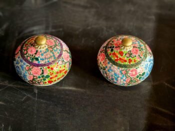 Personalized Fancy Jewelry box holiday decor handmade item Pair-