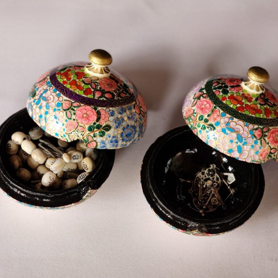 Personalized
Fancy Jewelry box holiday decor handmade item Pair-