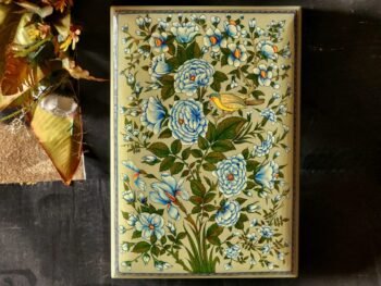 Mughal Art Floral Lacquered Jewelry Box