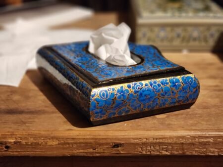 Kitchen
art decor napkin holder box painted tissue cover bathroom decoration-