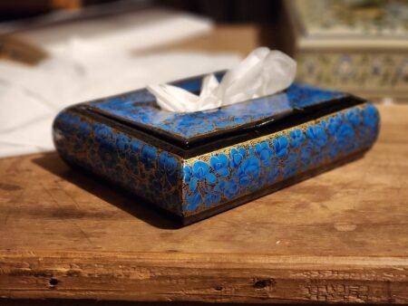 Kitchen
art decor napkin holder box painted tissue cover bathroom decoration-