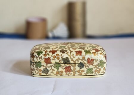 Elegant
Jewelry Box Designs -Kashmiri Paper Mache Jewelry Box - Exquisite Treasure
Keeper