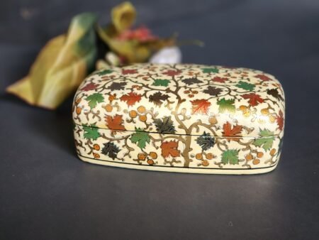 Elegant
Jewelry Box Designs -Kashmiri Paper Mache Jewelry Box - Exquisite Treasure
Keeper