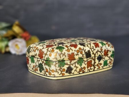 Elegant
Jewelry Box Designs -Kashmiri Paper Mache Jewelry Box - Exquisite Treasure
Keeper