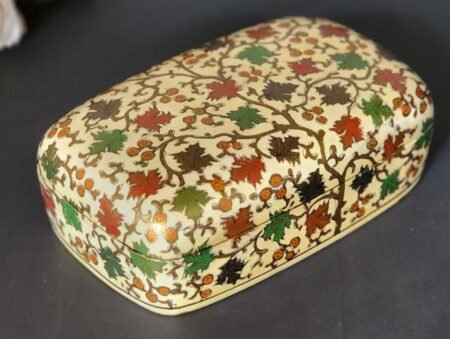 Elegant
Jewelry Box Designs -Kashmiri Paper Mache Jewelry Box - Exquisite Treasure
Keeper