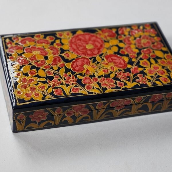 Arabic painted personalised jewellery box