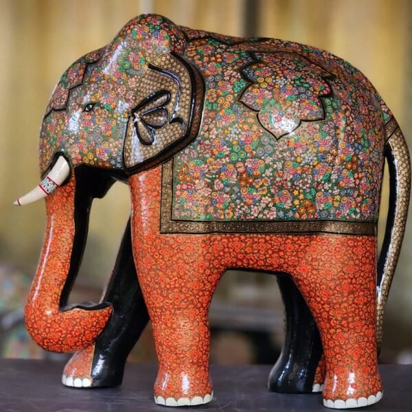 Aesthetic room decor Elephant gift statue for anniversary: 20 inches plush elephant(* Sold as a single piece*)