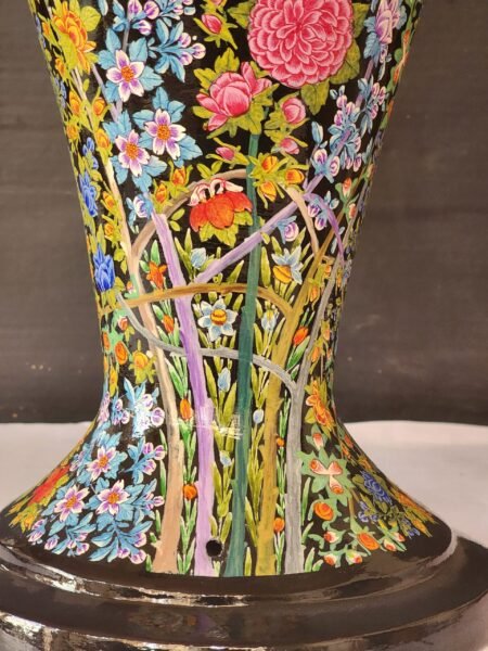 Handmade
Paper Mache Floor Lamp from Kashmir-DeskLit -Illuminate Your Space with the
Real Gold Artistry