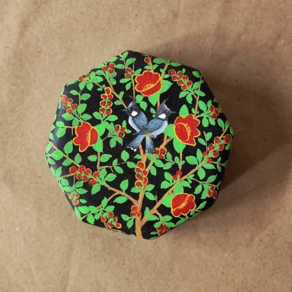Exquisite Earring Storage Box – Handcrafted in Kashmir