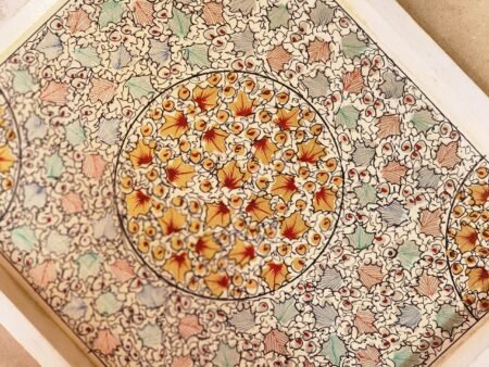 Handmade
Floral Wooden Jewelry Tray- Elegant Kitchen Decor and Serving Platter