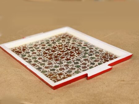 Handmade
Floral Wooden Jewelry Tray- Elegant Kitchen Decor and Serving Platter