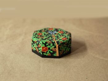 Exquisite
  Earring Storage Box - Handcrafted in Kashmir