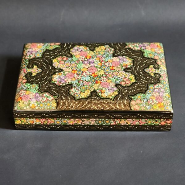 Exquisite Real Gold Floral luxury jewelry box, Wedding Keepsake Box, and Mystery Box
