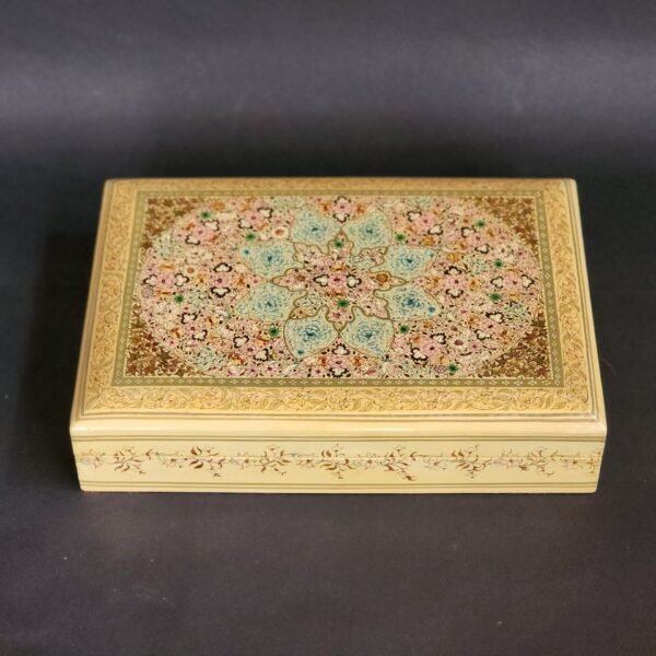 Modern jewelry box Bridesmaid and Groomsmen Gifts: Handmade Paper Mache