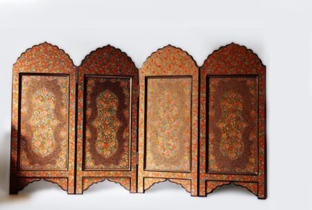 Kashmiri
Wall Art Room Divider with fine Hazara floral paintings in a very unique
decor style